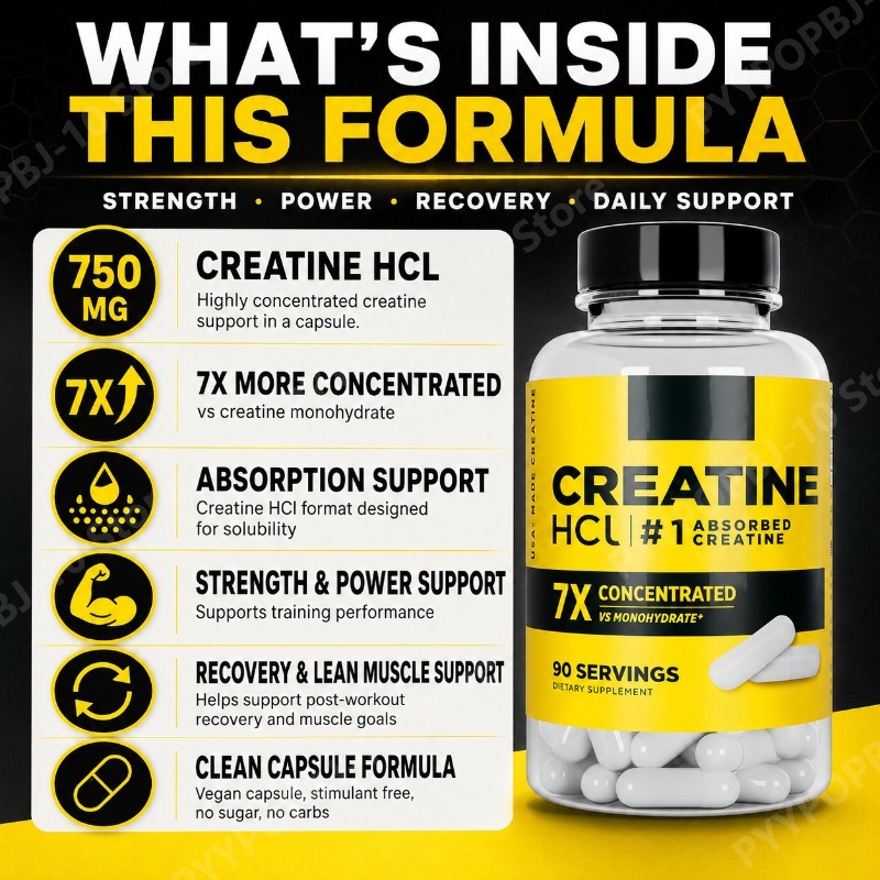 크레아틴 HCl 750mg 90캡슐 피트니스 근육 지원 - Nutrition Of Fitness 리뷰 및 가격