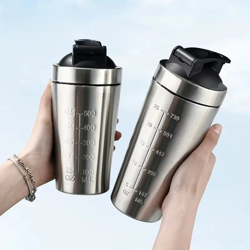 1개 스테인리스 스틸 단백질 파우더 쉐이커 병, 볼 스 - Nutrition And Fitness 리뷰 및 가격