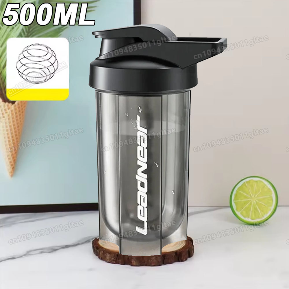 500ML 휴대용 단백질 파우더 쉐이커 병 누수 방지  - Nutrition And Fitness 리뷰 및 가격