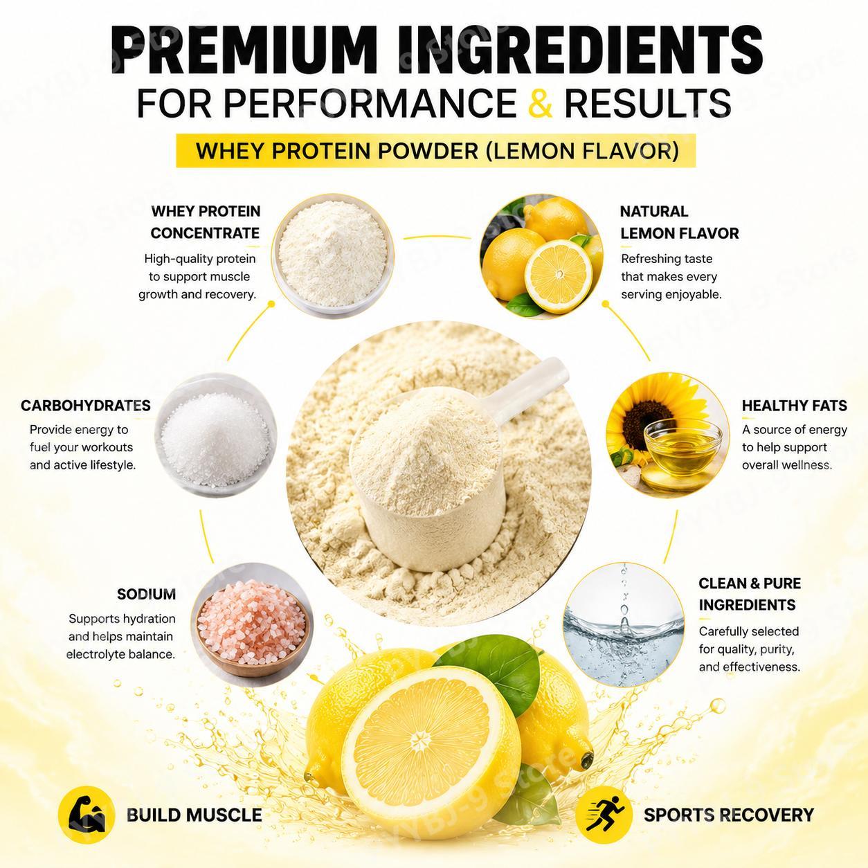 너처노바 웨이 프로틴 파우더 레몬맛 근육 강화, 스포츠 - Nutrition And Fitness 리뷰 및 가격