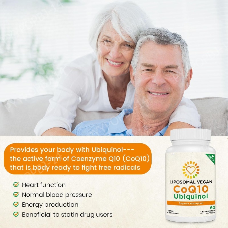 코큐텐 유비퀴놀 보충제, 60개의 식물성 소프트젤, 리 - Coq10 Ubiquinol Softgel 리뷰 및 가격